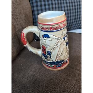 Vintage Anheuser-Busch, Inc. Sponsors 1984 LA Olympics Beer Stein Michelob